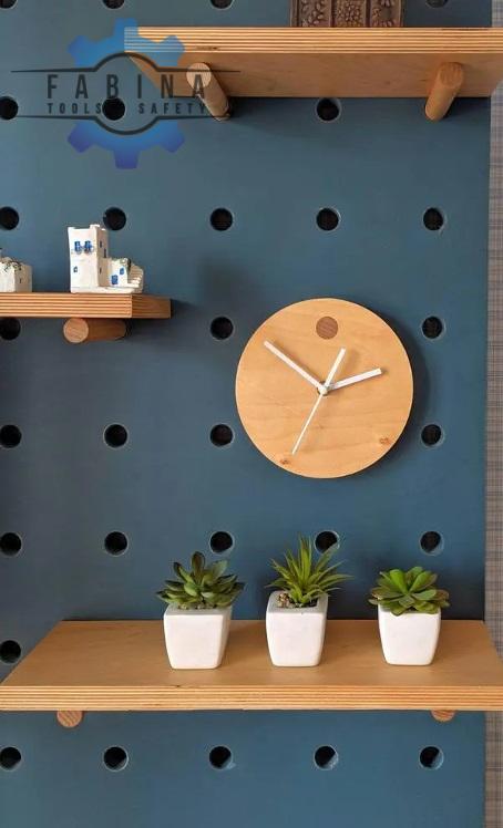 10+ Ý Tưởng Trang Trí Sáng Tạo Với Vách Lưới Pegboard